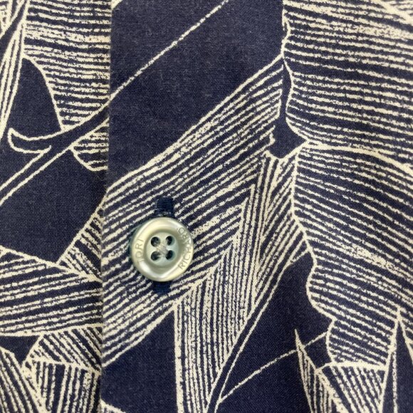 Lot of 2 Vintage Tori Richard Hawaiian Shirt Mens Medium Cotton Tiki Resort USA - Picture 6 of 16